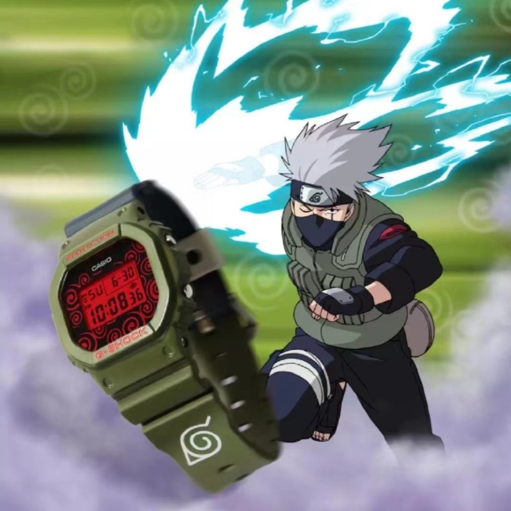 CASIO G-SHOCK Naruto  KAKASHI DW-5600VT-3229 (LIMITED EDITION) JAPAN#Y